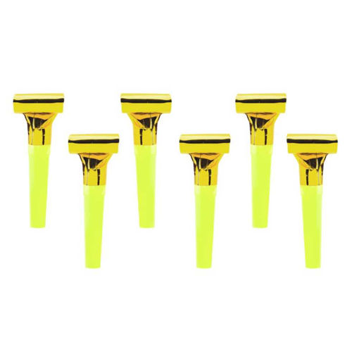 Picture of WHISTLES BLOWOUTS GOLD - 6 PACK